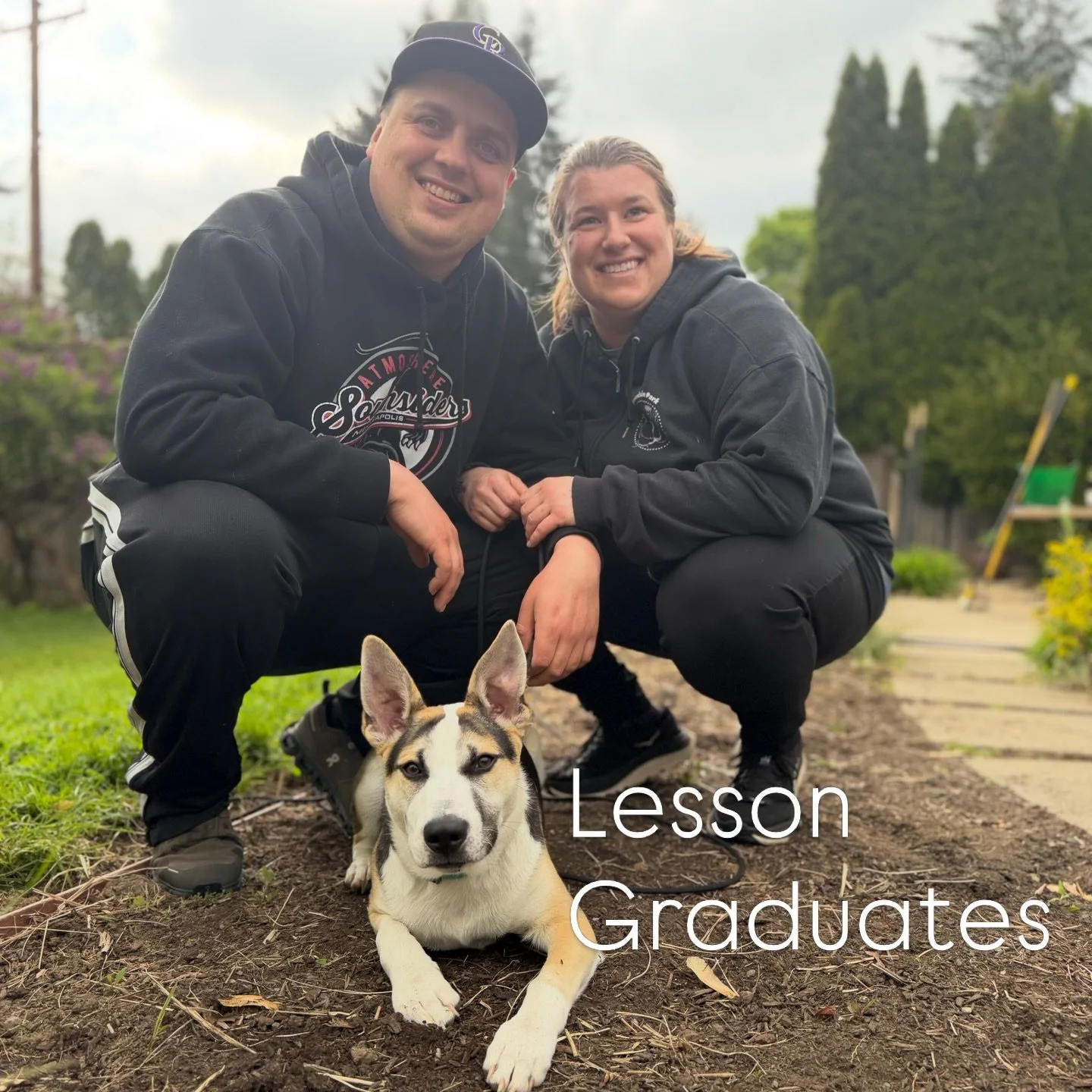 Had our final lesson yesterday with this family. It was so great!! 

We started our work together just a little bit after he arrived at their home.

Being new pet parents they wanted to get started on the right foot. So instead of waiting and potenti