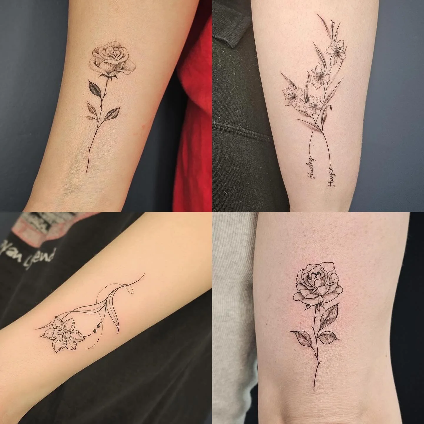 Floral Tattoos by ▫️▪️OWEN ▪️▫️
@tattooer_owen

Thank you 🥰
-
✔️DM welcome
🖤 lazybonestattoo.com for booking
(Closed on Wed&amp;Thur)