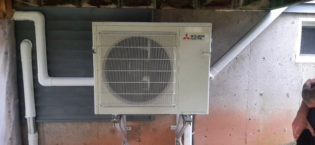 Wolfville, Nova Scotia - Ductless Heat Pump Installation