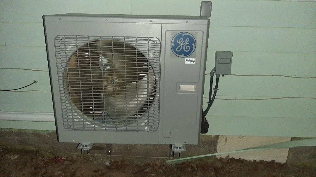 GE central ducted heat pump system - outdoor unit