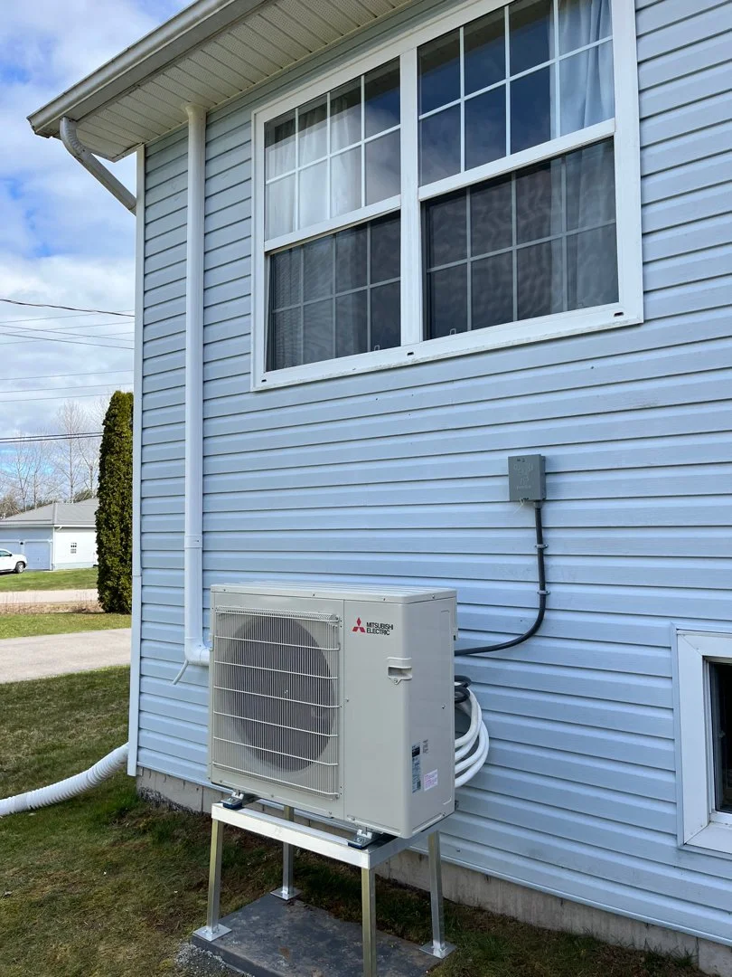 Mitsubishi Ductless Heat Pump Installation in Kingston, Nova Scotia