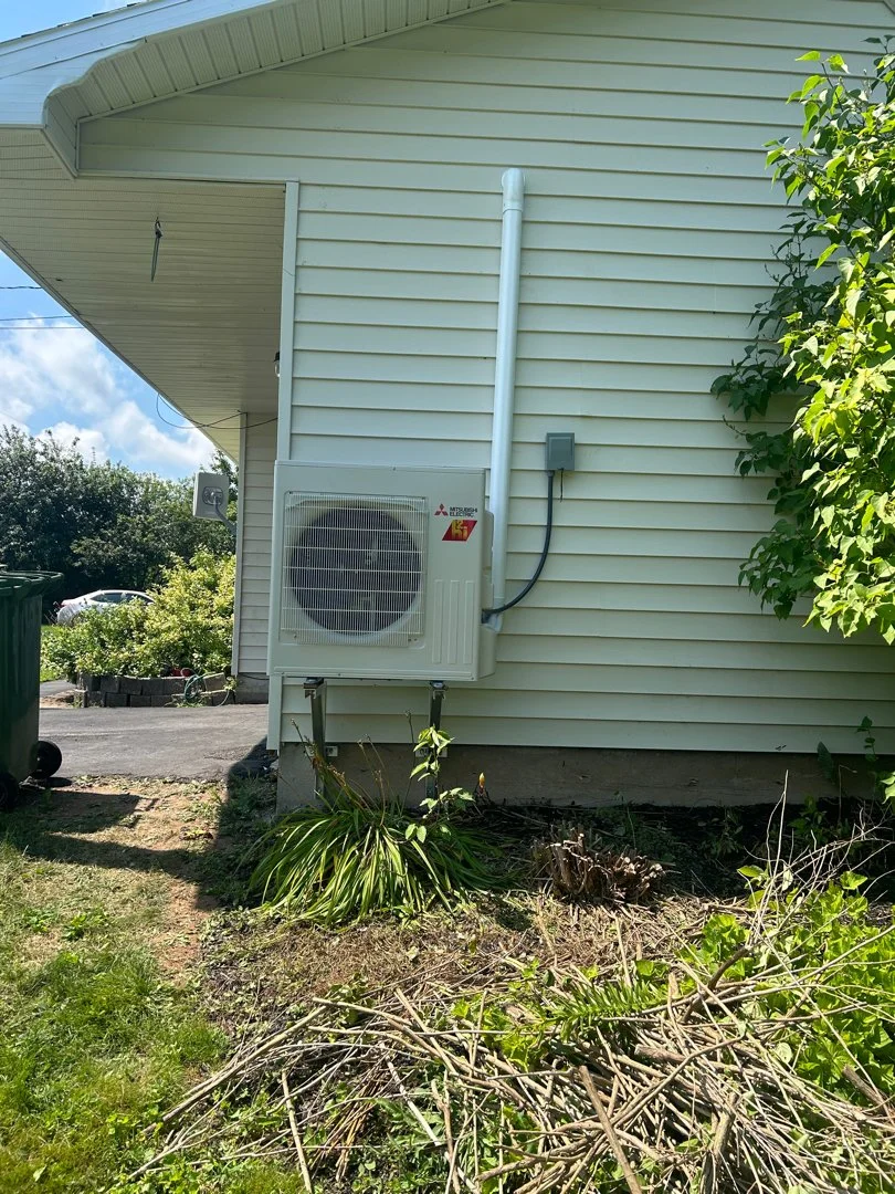 North Alton, NS - Ductless Heat Pump Installation