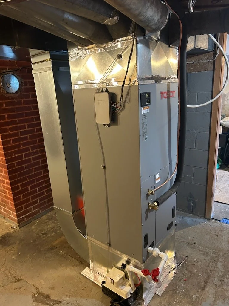 Tosot centrally ducted system hantsport, Nova Scotia