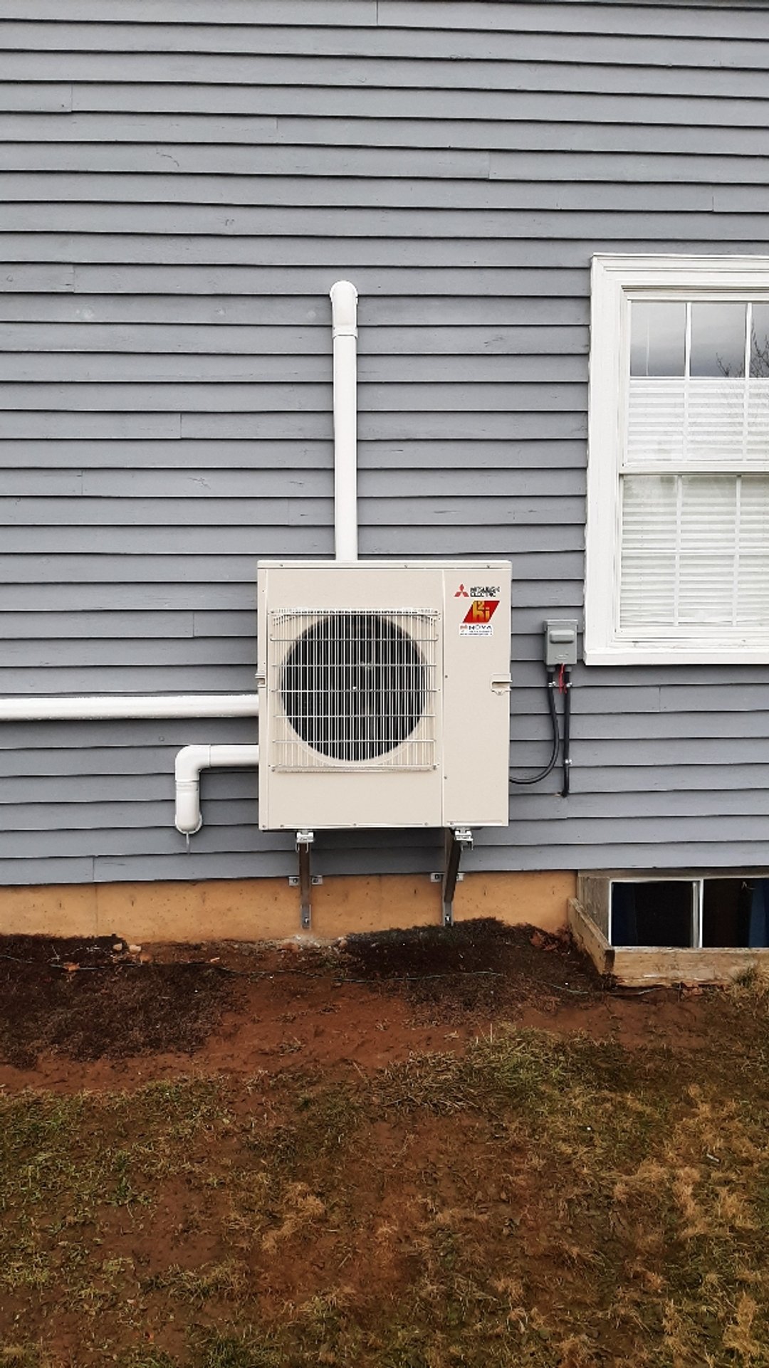 Mitsubishi Hyper Heat Installation  - Port Williams NS