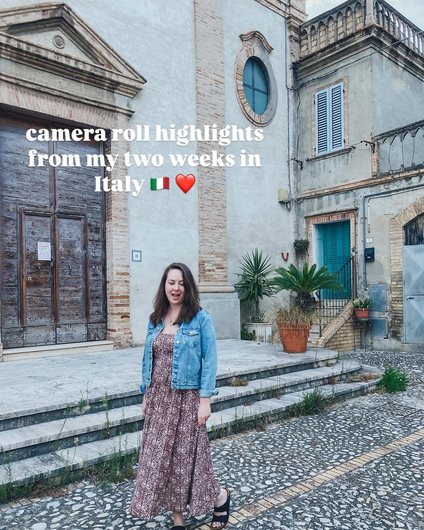 Highlights from my camera roll after spending two weeks in Italy 🇮🇹❤️ Already dreaming about my next trip back!