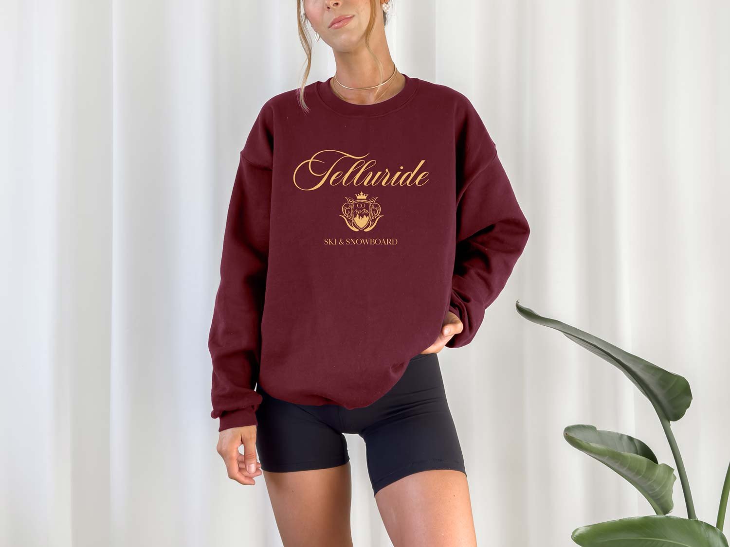 TellurideRoyalSkiSnow_MaroonFrontSweatshirt.jpg