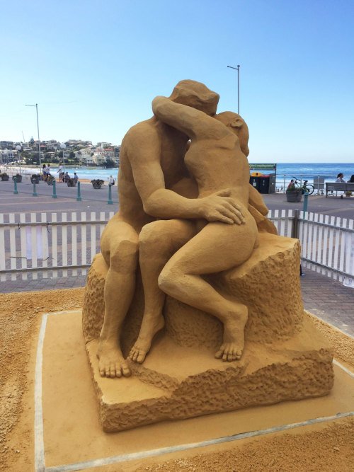 Jino van Bruinessen and Meg Murray's Sand Sculpture