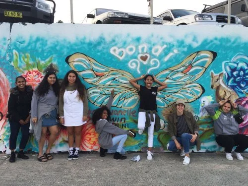 Kayla, Shanelle, Monique, Tekishea, Taleyah, Jess and Kiara