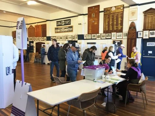 Voting at the Bondi SLSC