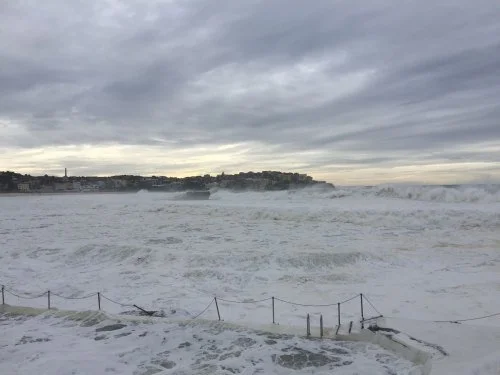 The Pool Takes a Pounding