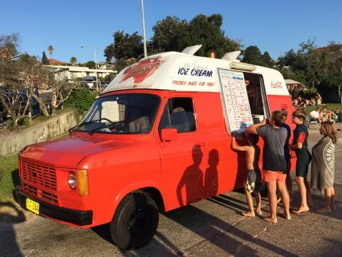 Old School Ice Cream Van