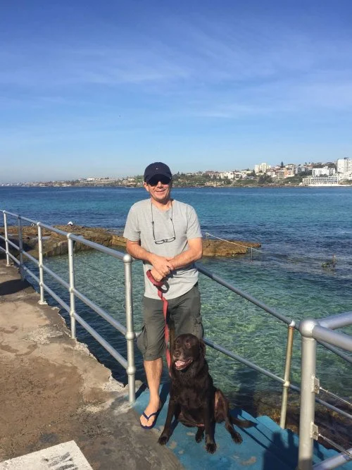 People of Bondi | Bart Melocco with Bella