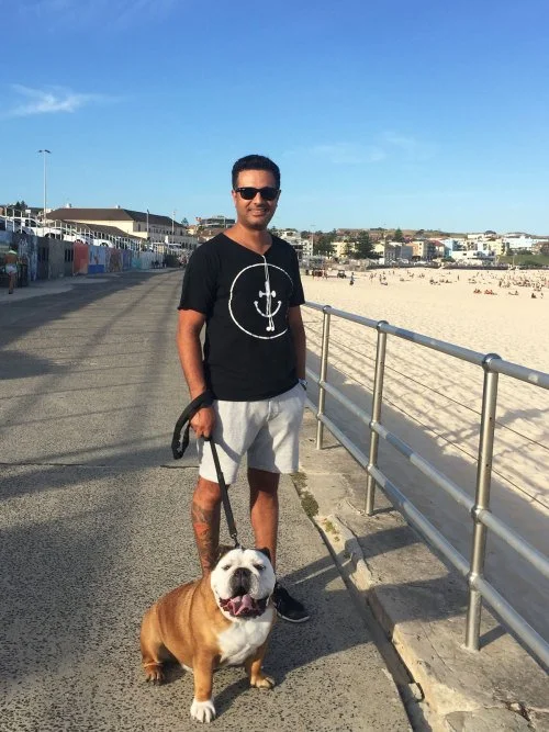 People of Bondi | Phil Mikhail with Roscoe