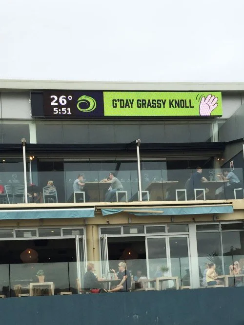 Hello Grassy Knoll!