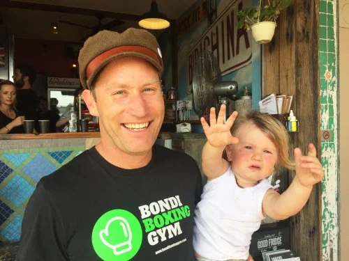 People of Bondi | Nick Sullivan with baby Ford