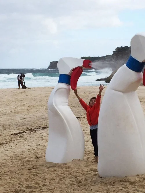 Squirt Bottles on Tamarama Beach