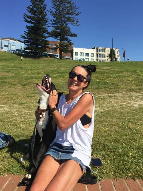People of Bondi | Anne-Maree (AMS) Sargeant with Lucky