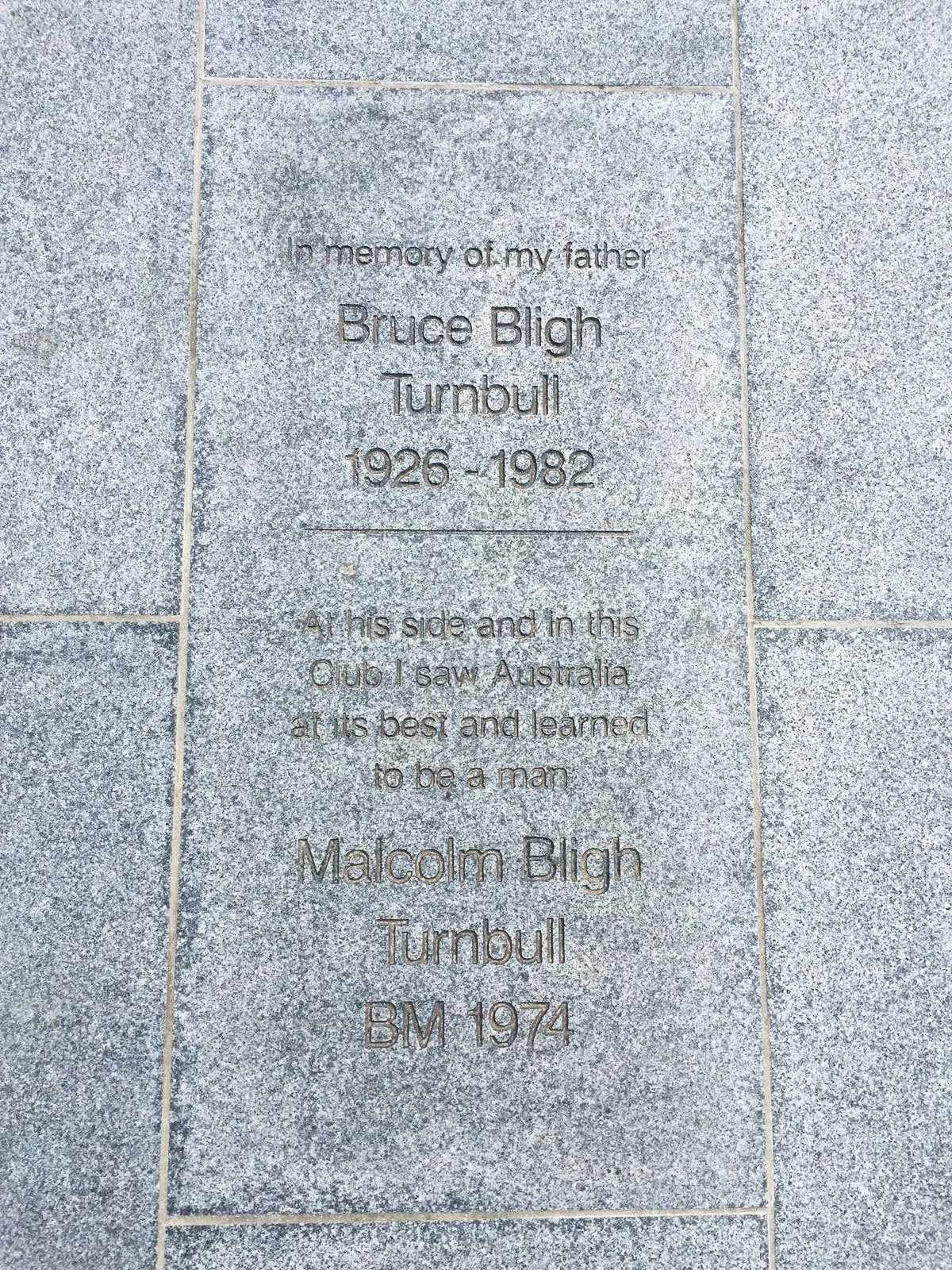  North Bondi Surf Life Saving Club Supporter Hon Malcolm Turnbull