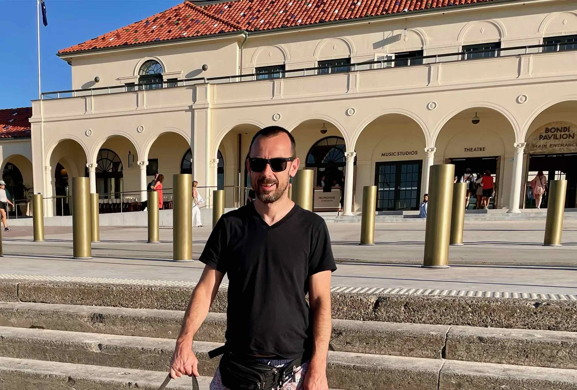 People of Bondi | Paul Riddle with Hitch