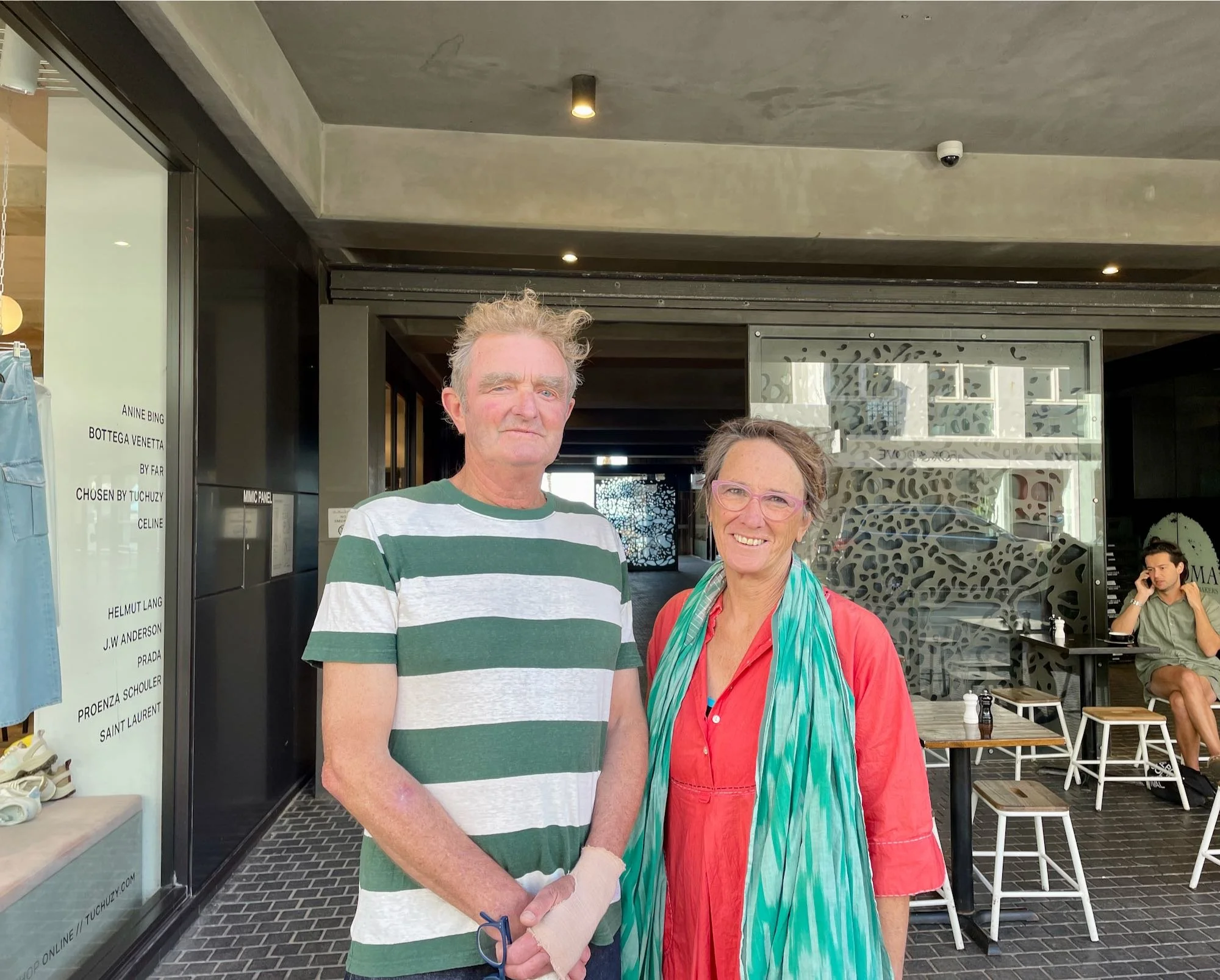 Visiting Bondi | Gerry Wedd and Chrissie De Rosa