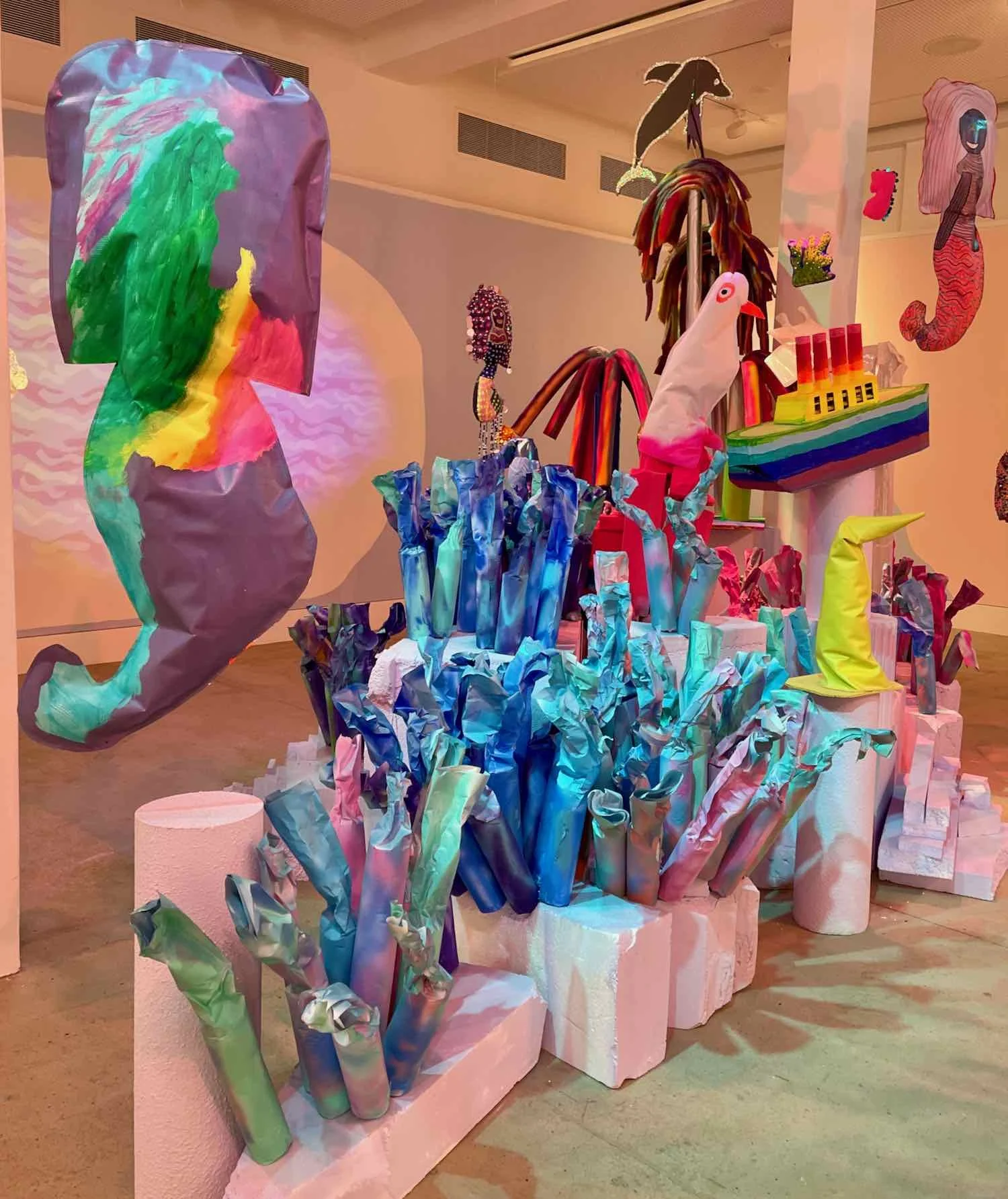 Bondi Pavilion Gallery Exhibition | Rainbow Mermaid Fireworks