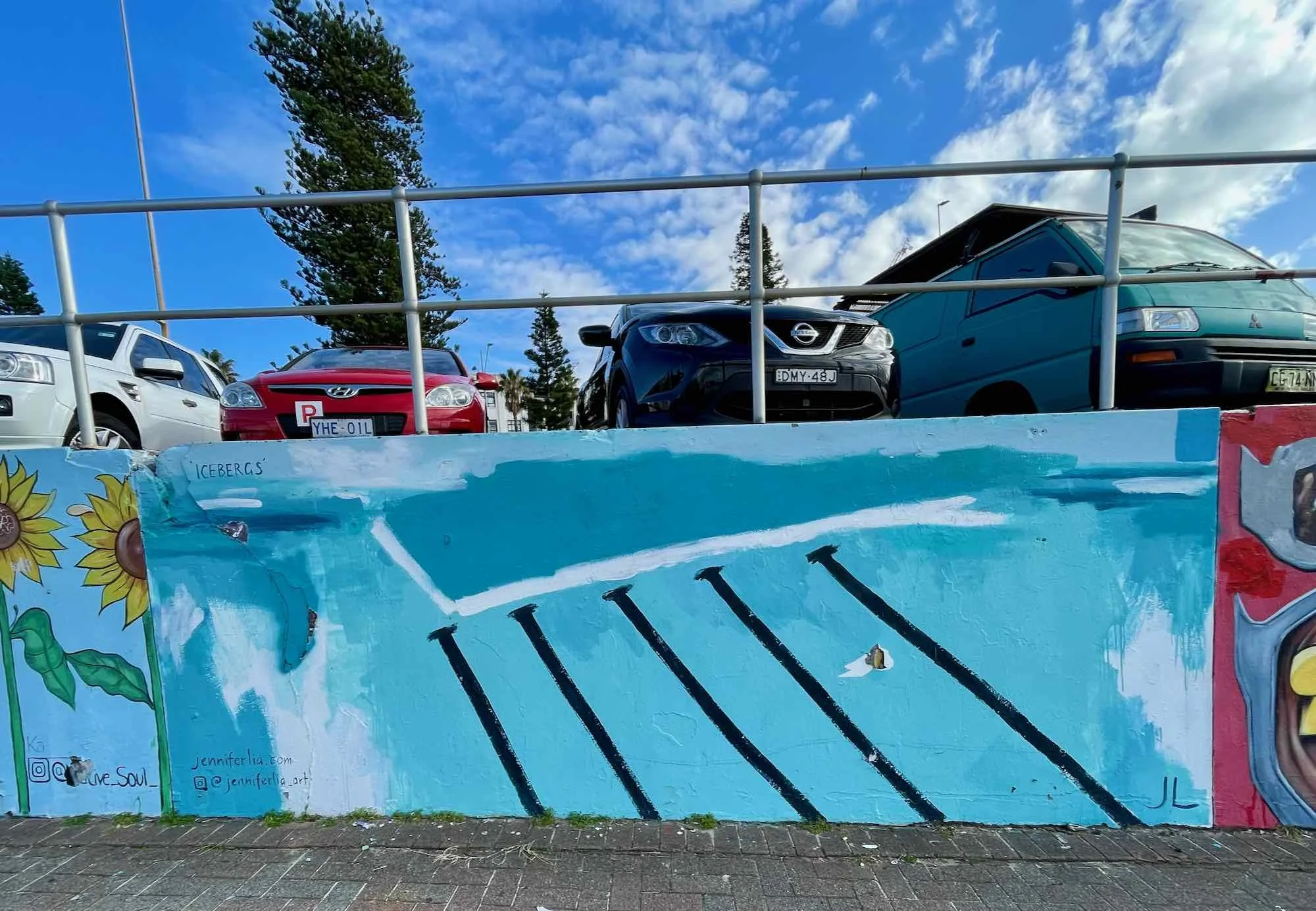  Icebergs Mural