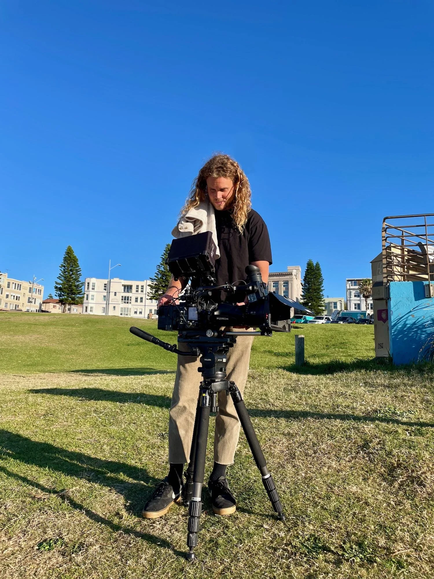 Nathan Getting some B Roll