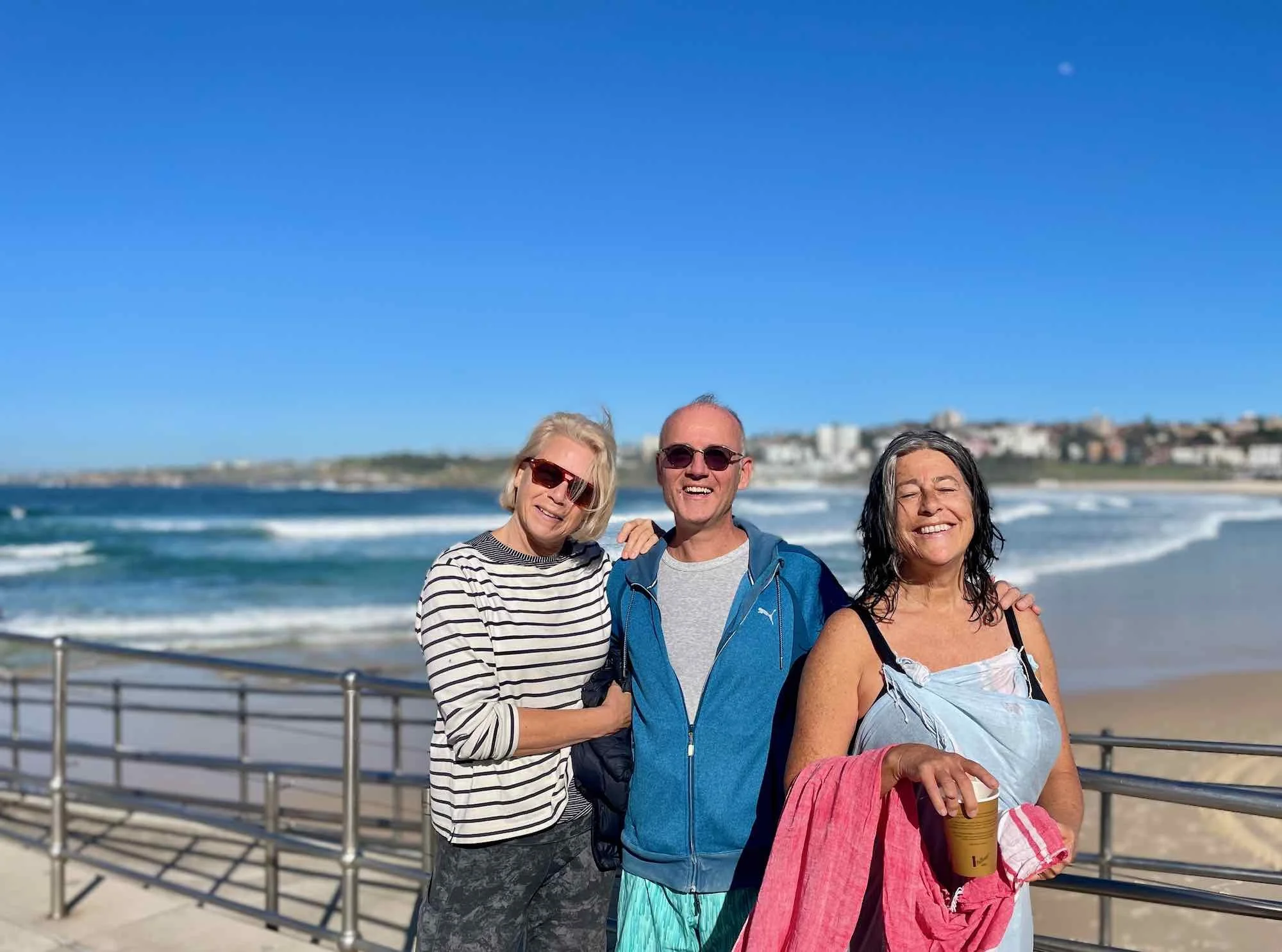 Julia Champtaloup, Scott David and Sheridan Jobbins