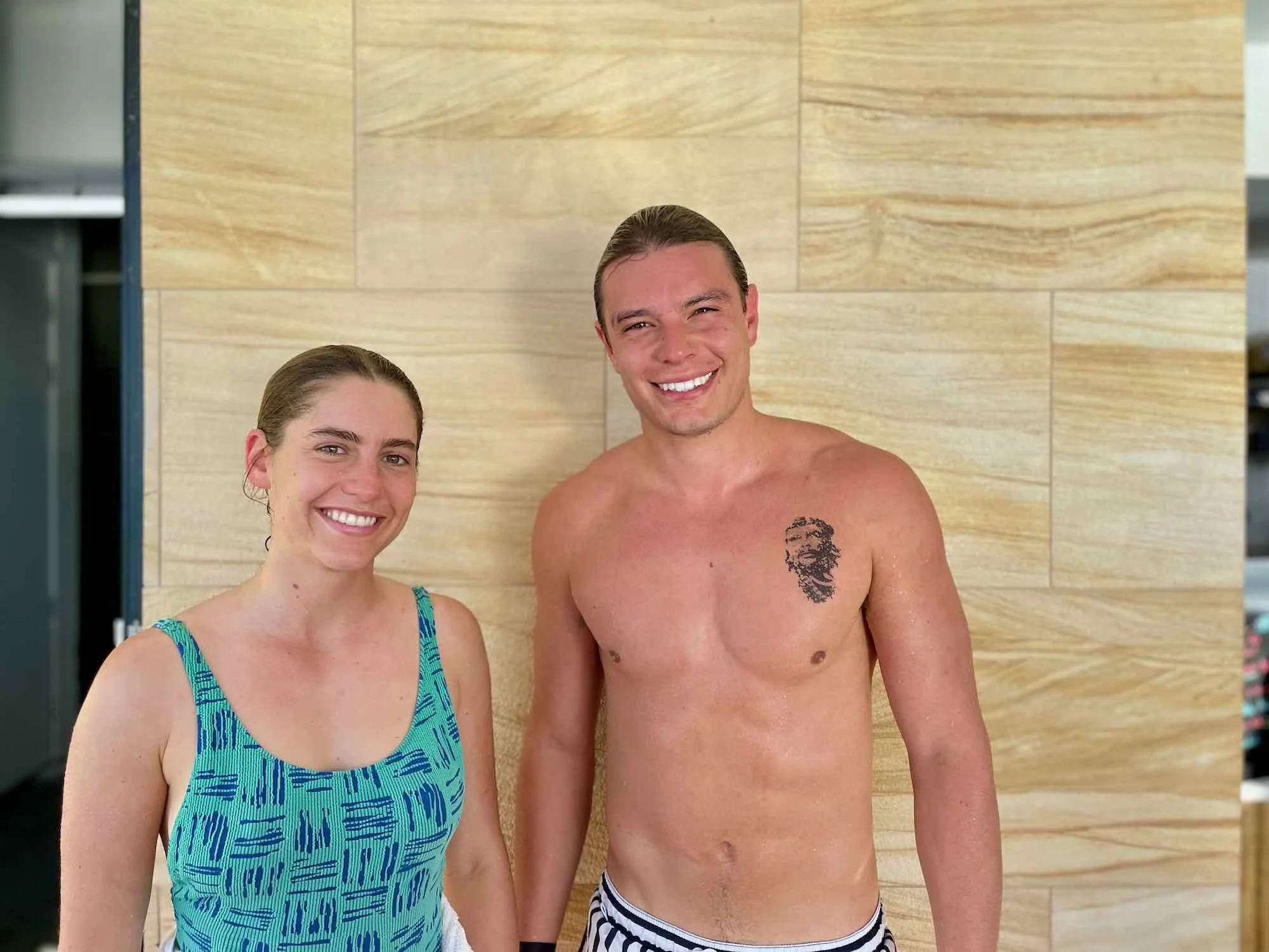 Nathalie Morris and Carlos Sanson Jr