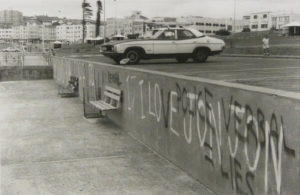 Graffiti Wall 1986