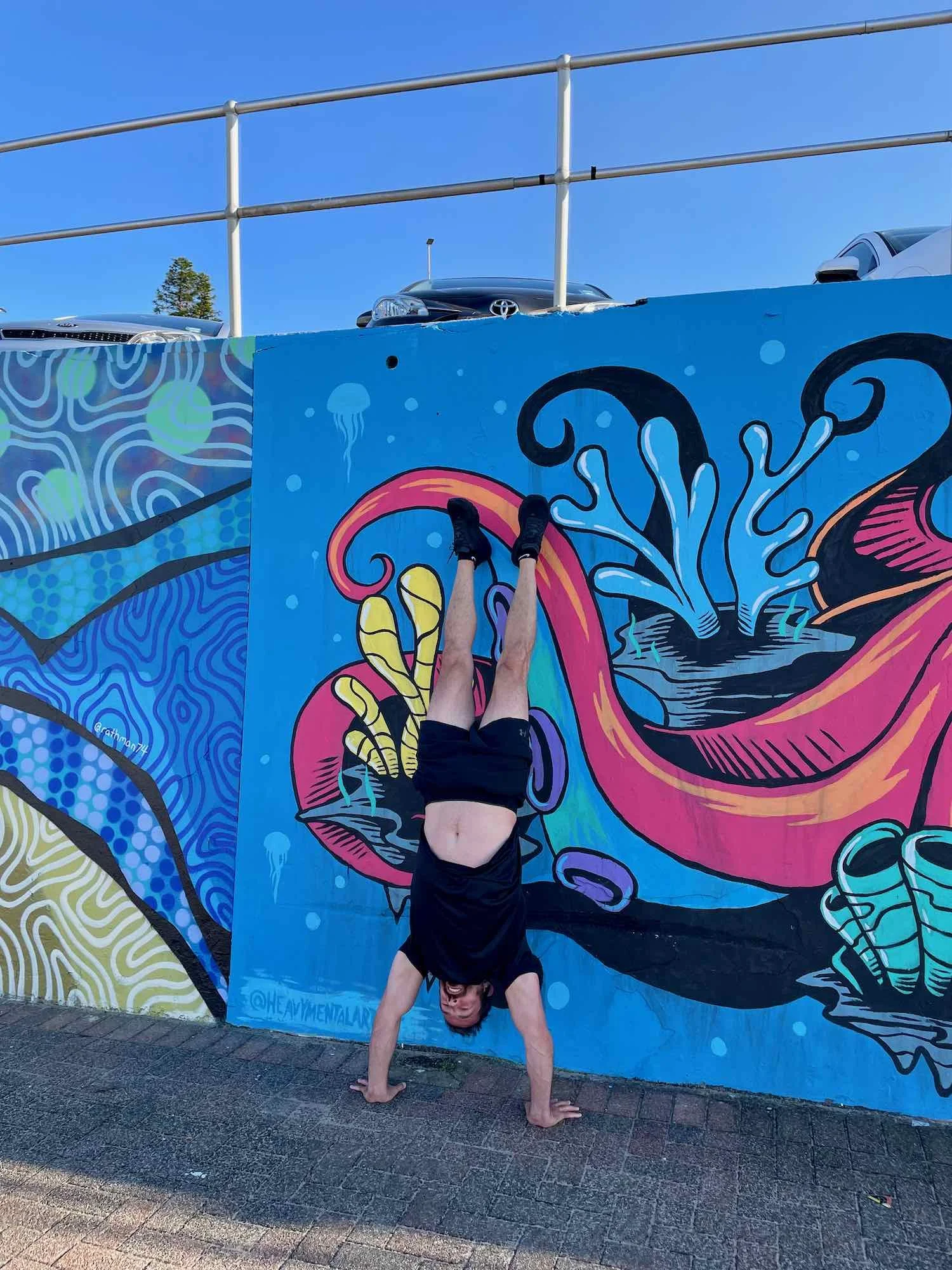 Anonymous Andrew Upside Down