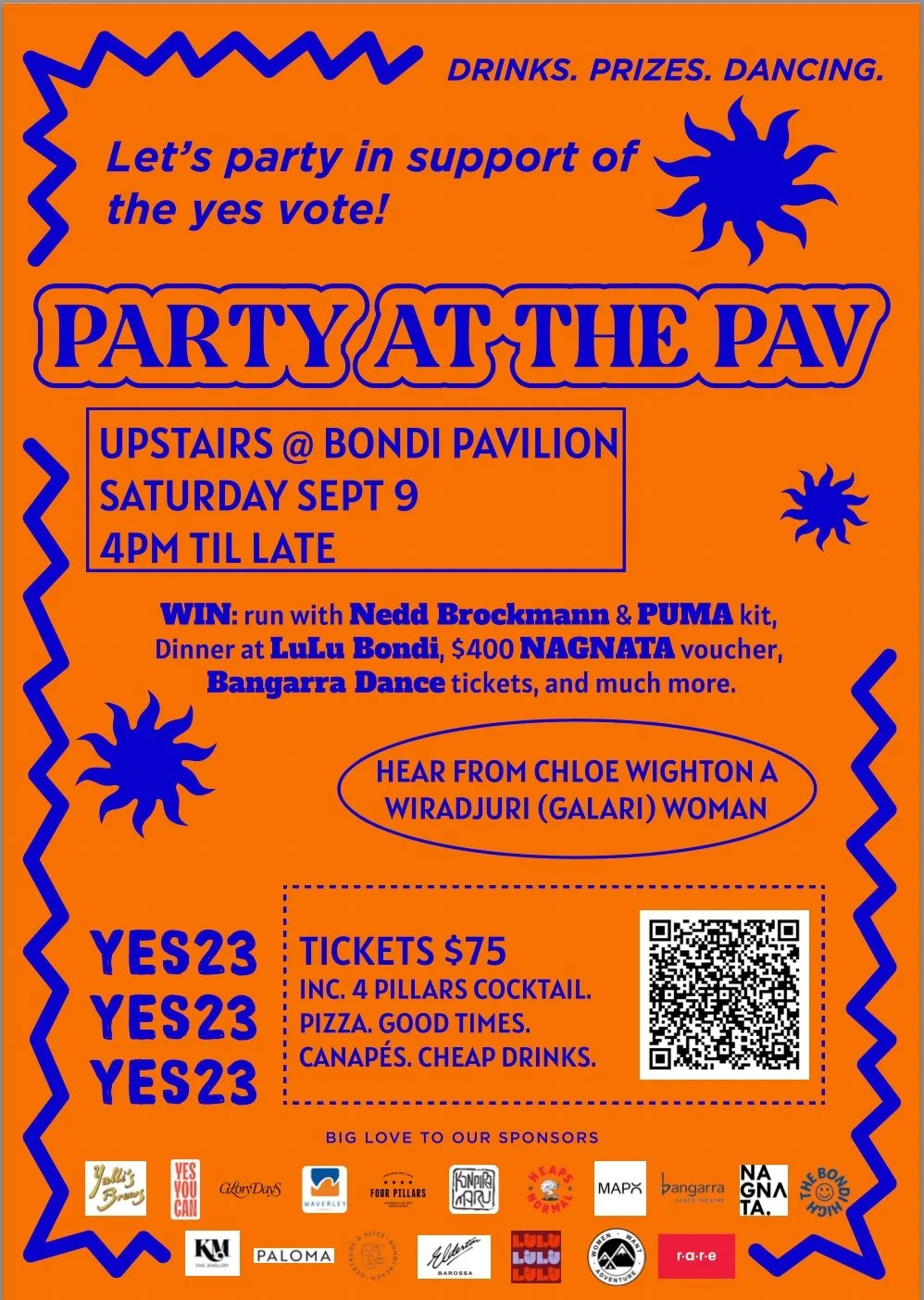 Party at the Pav YES23 FUNdraiser!