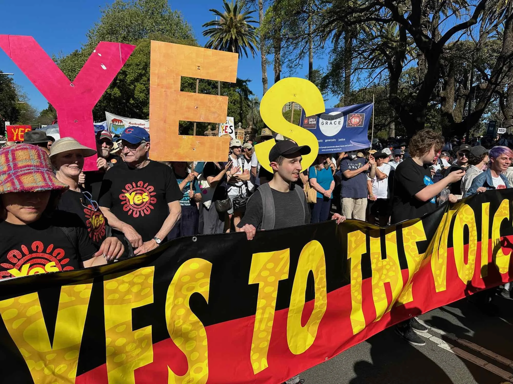 YES to The Voice Walk