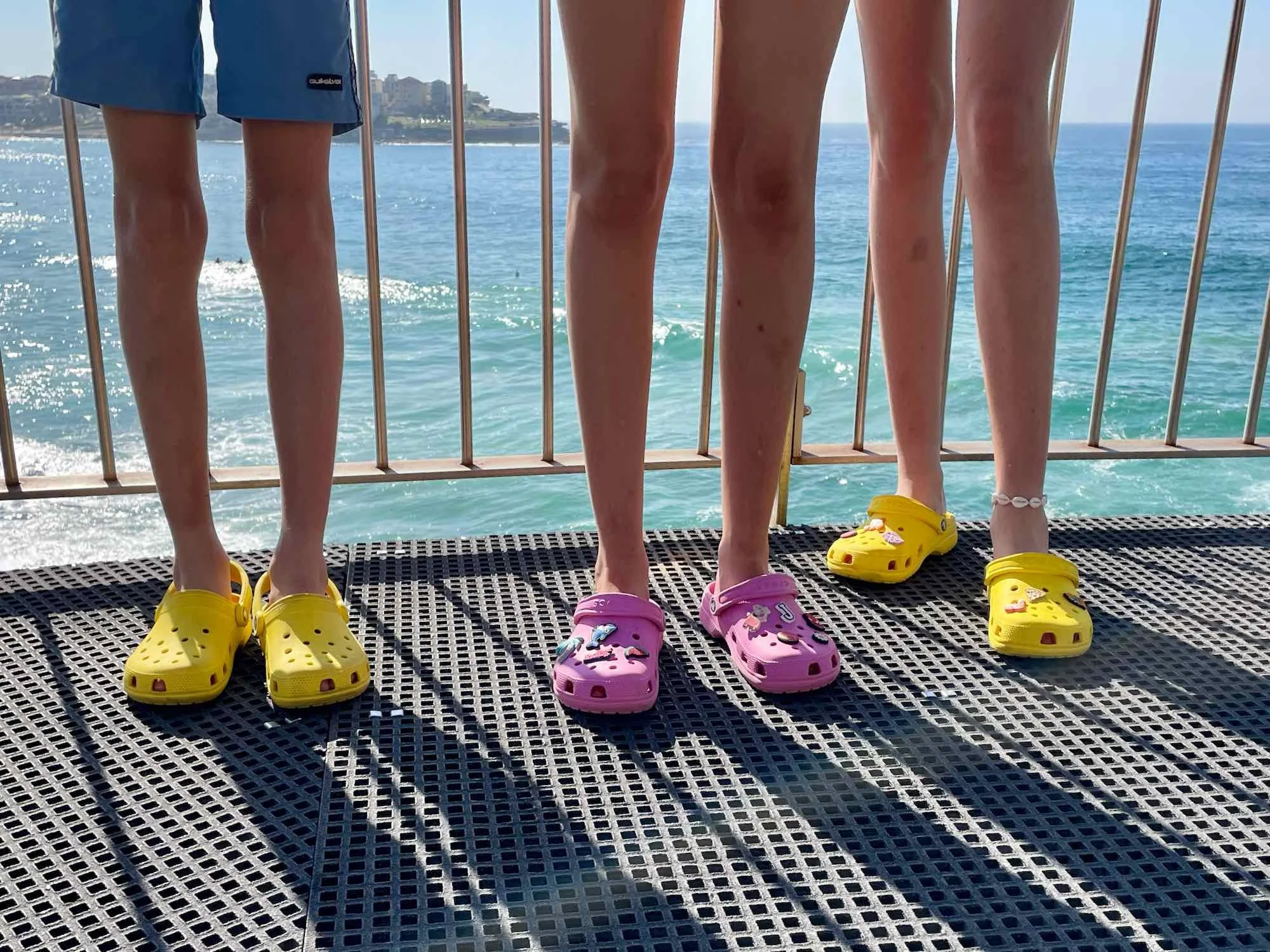 Colourful Crocs