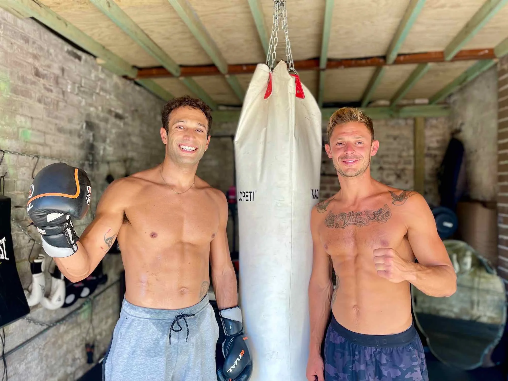 Matteo Ernandes and Danilo Creati