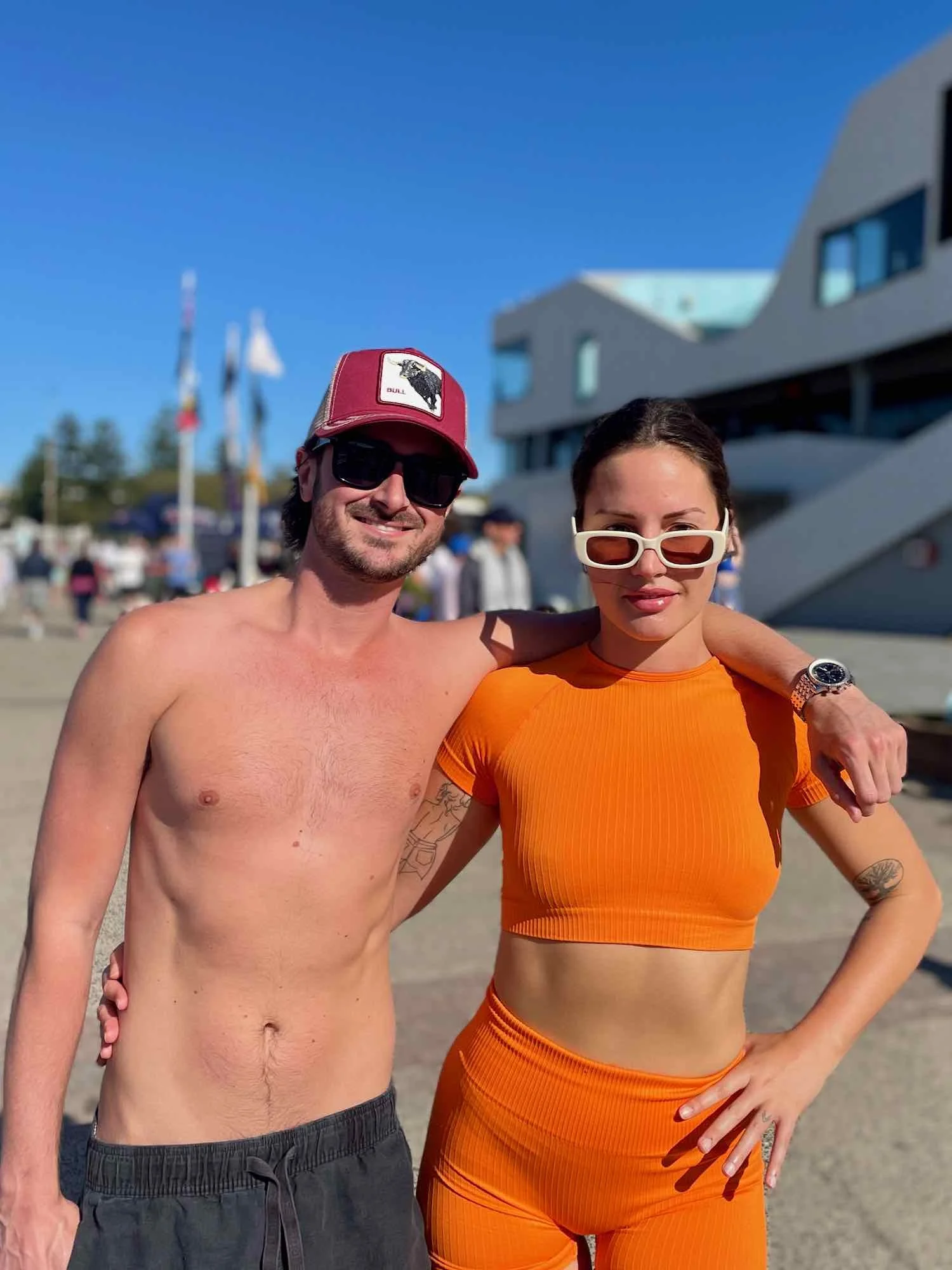 Marcy Dasque and Dominic Slavin