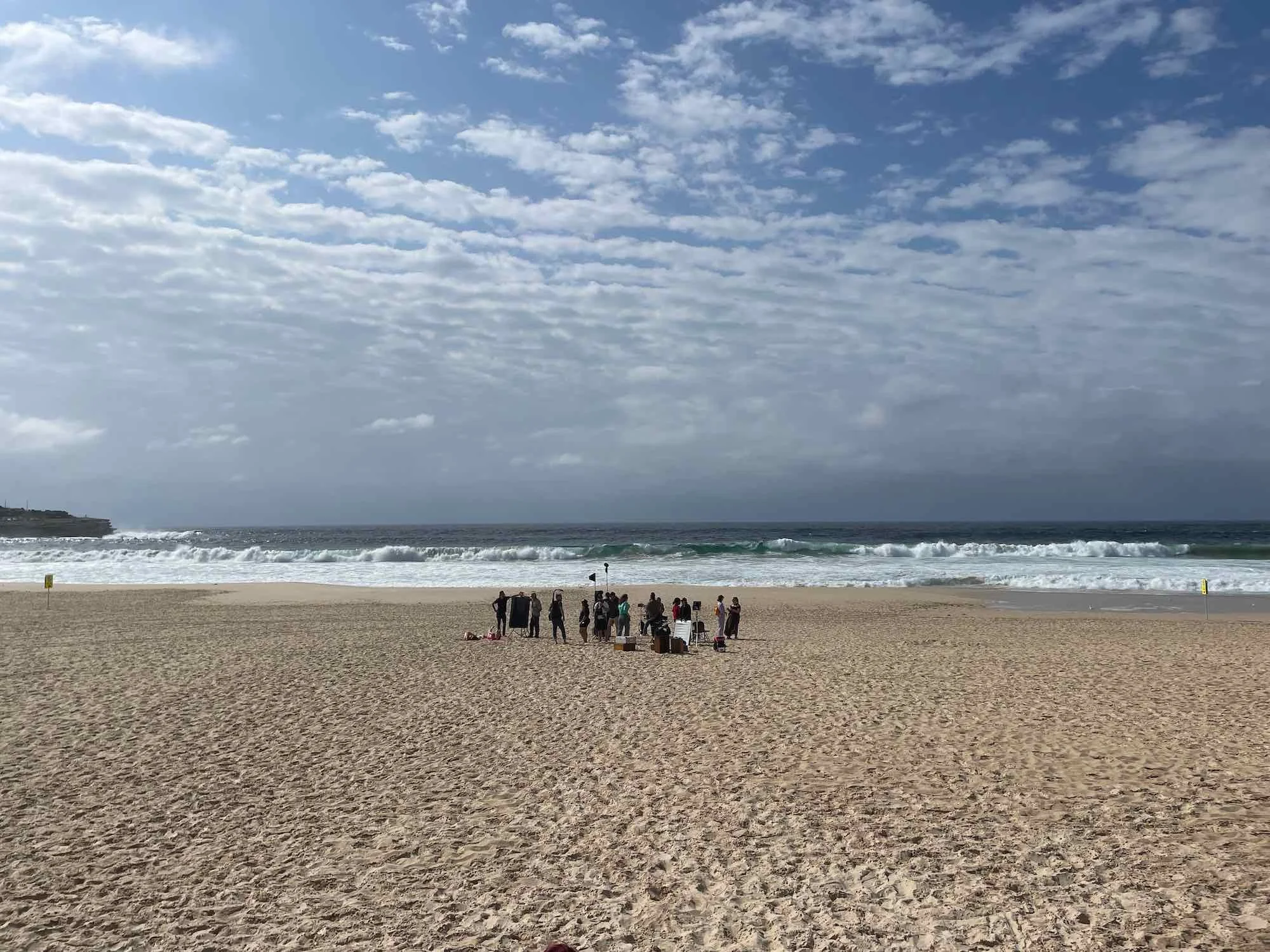 Another Day, Another Film Crew on the Beach