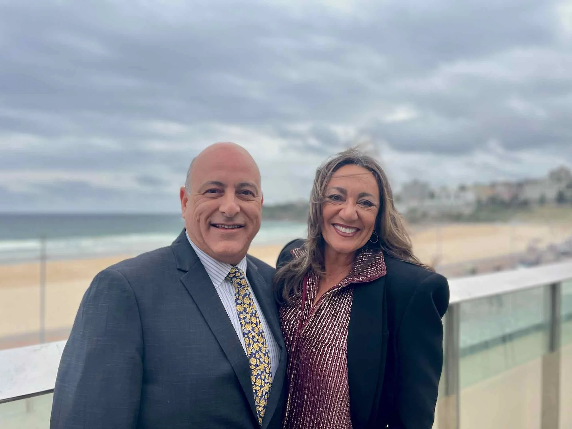 Emmanuel Constantinou and Cathy Levins-Byres