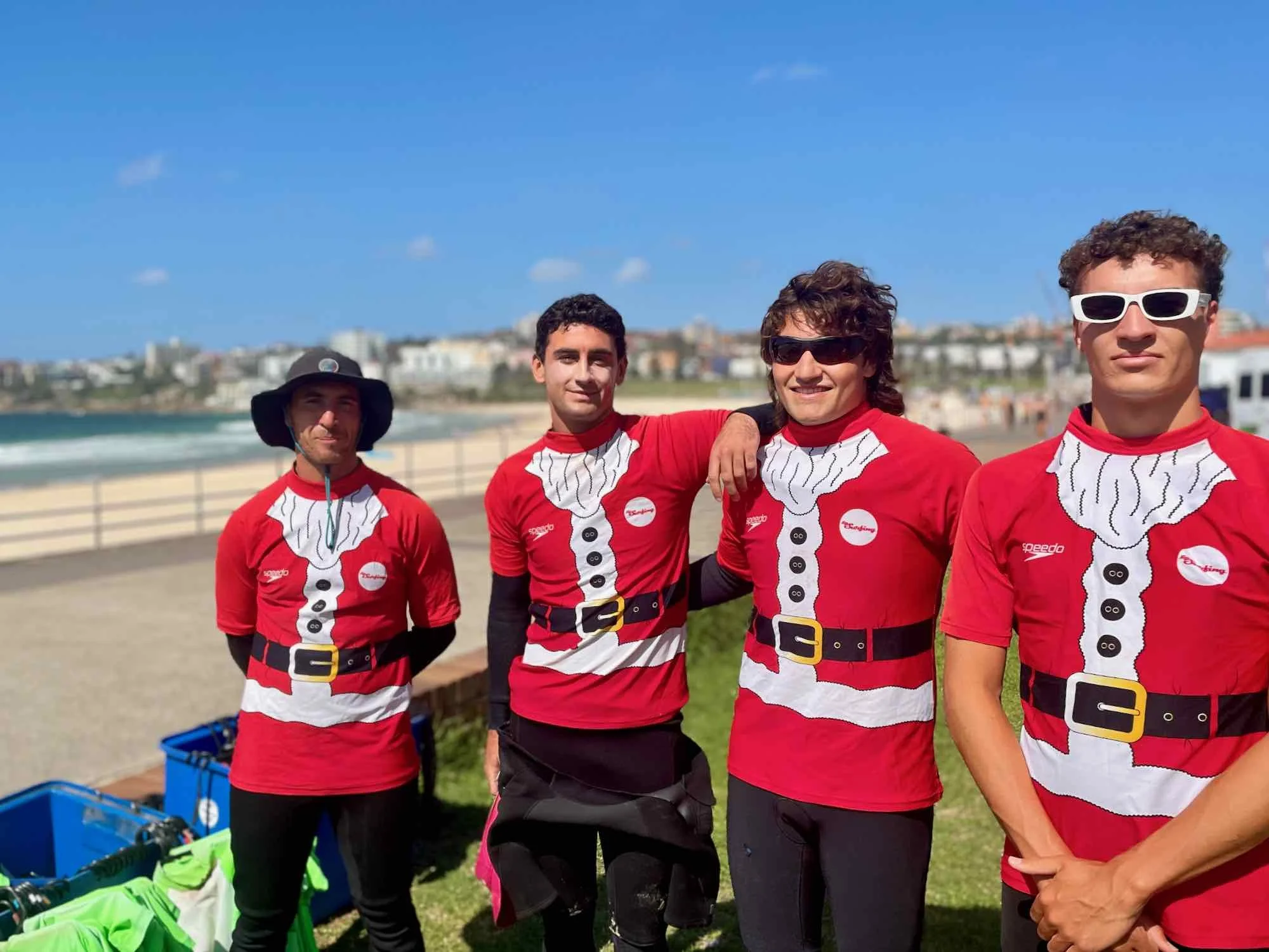 Luis, Leo, Nat and Carter