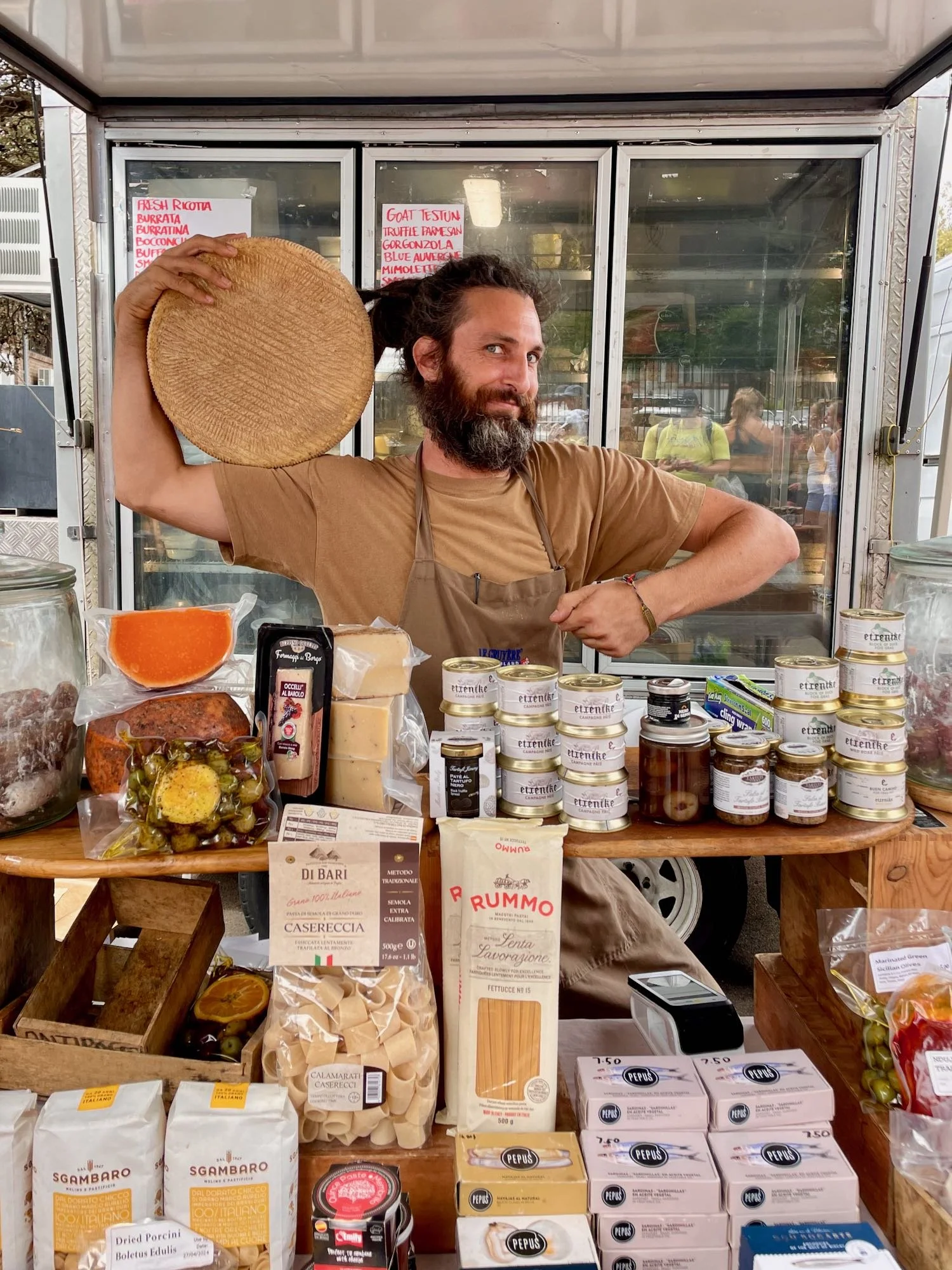 Giorgio at the Market
