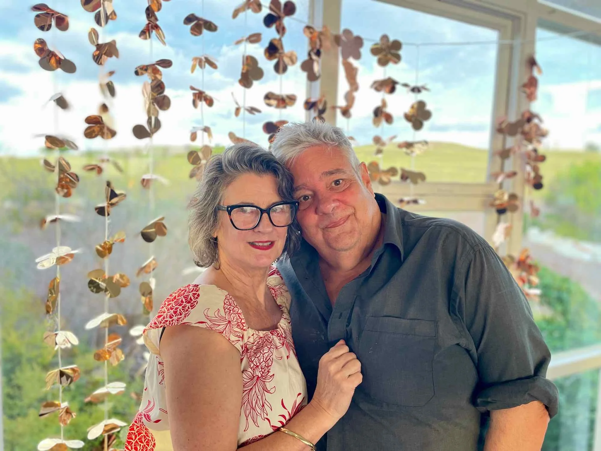 Mikey Robins and Laura Williams