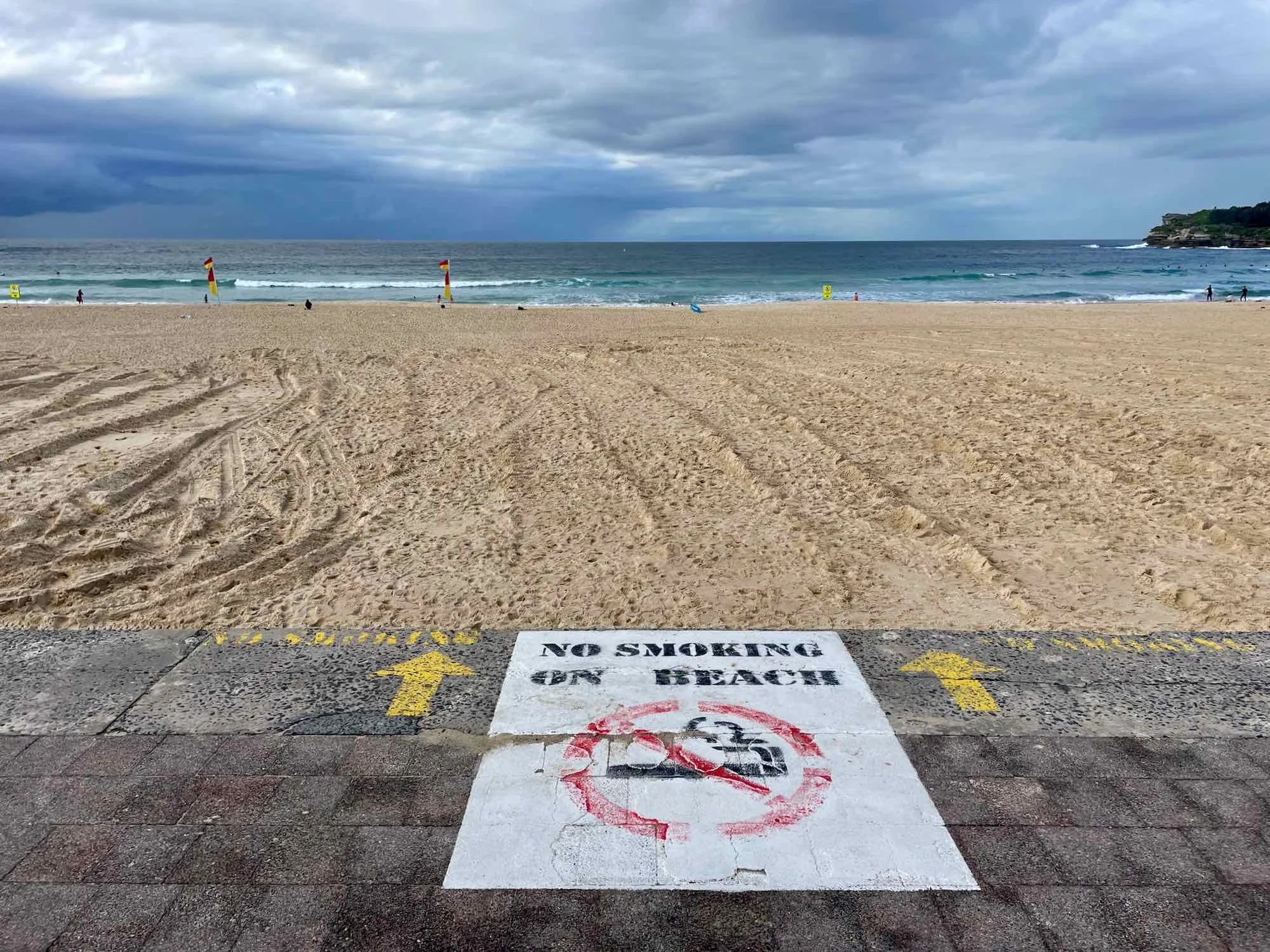 No Smoking on the Beach