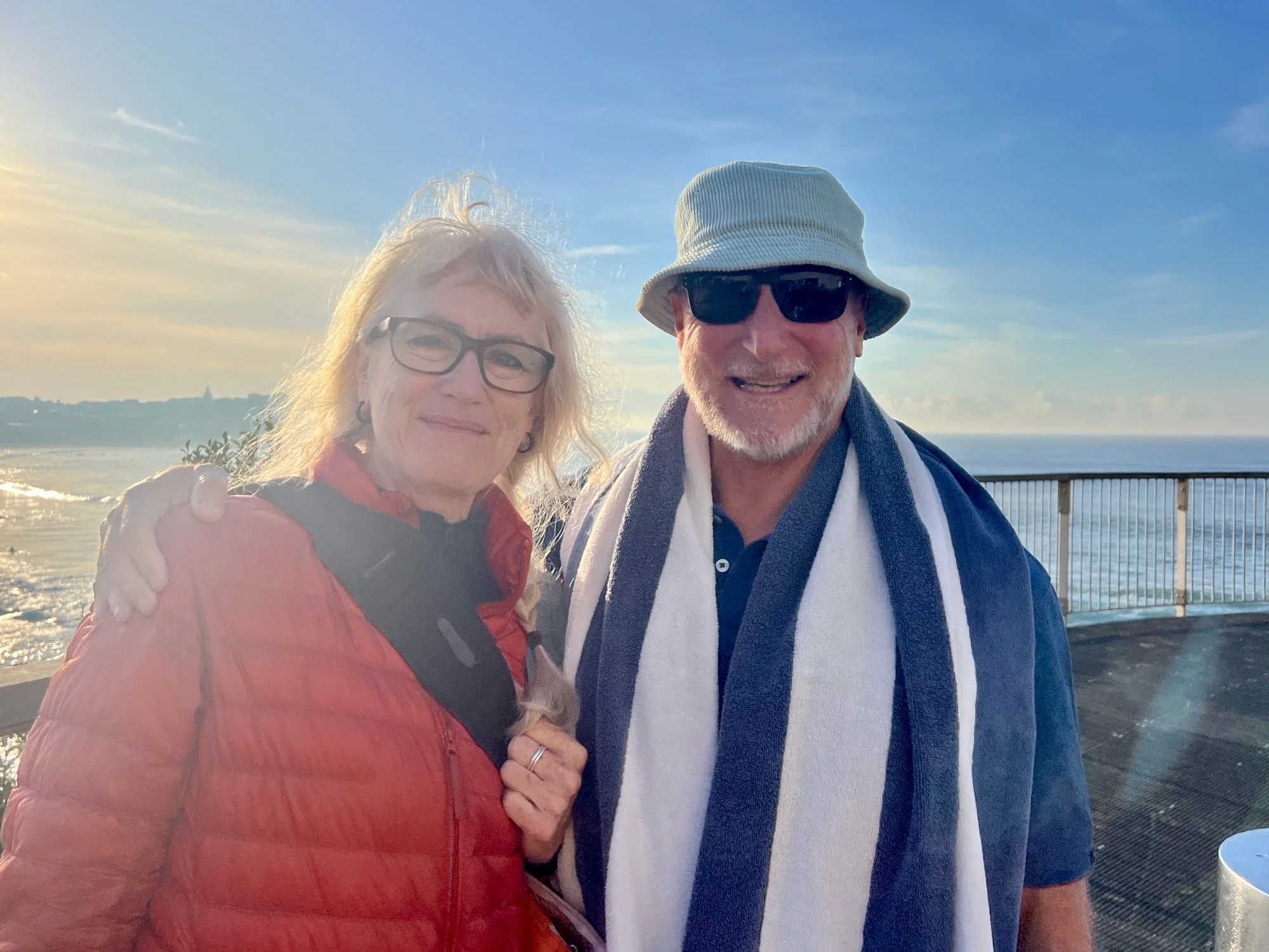 Robyn Backen and Barry Keldoulis