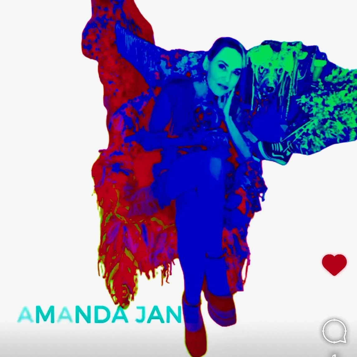 Amanda Jane (aka Amanda Baby Pie) CHROMATIC EXPRESSIONS Show