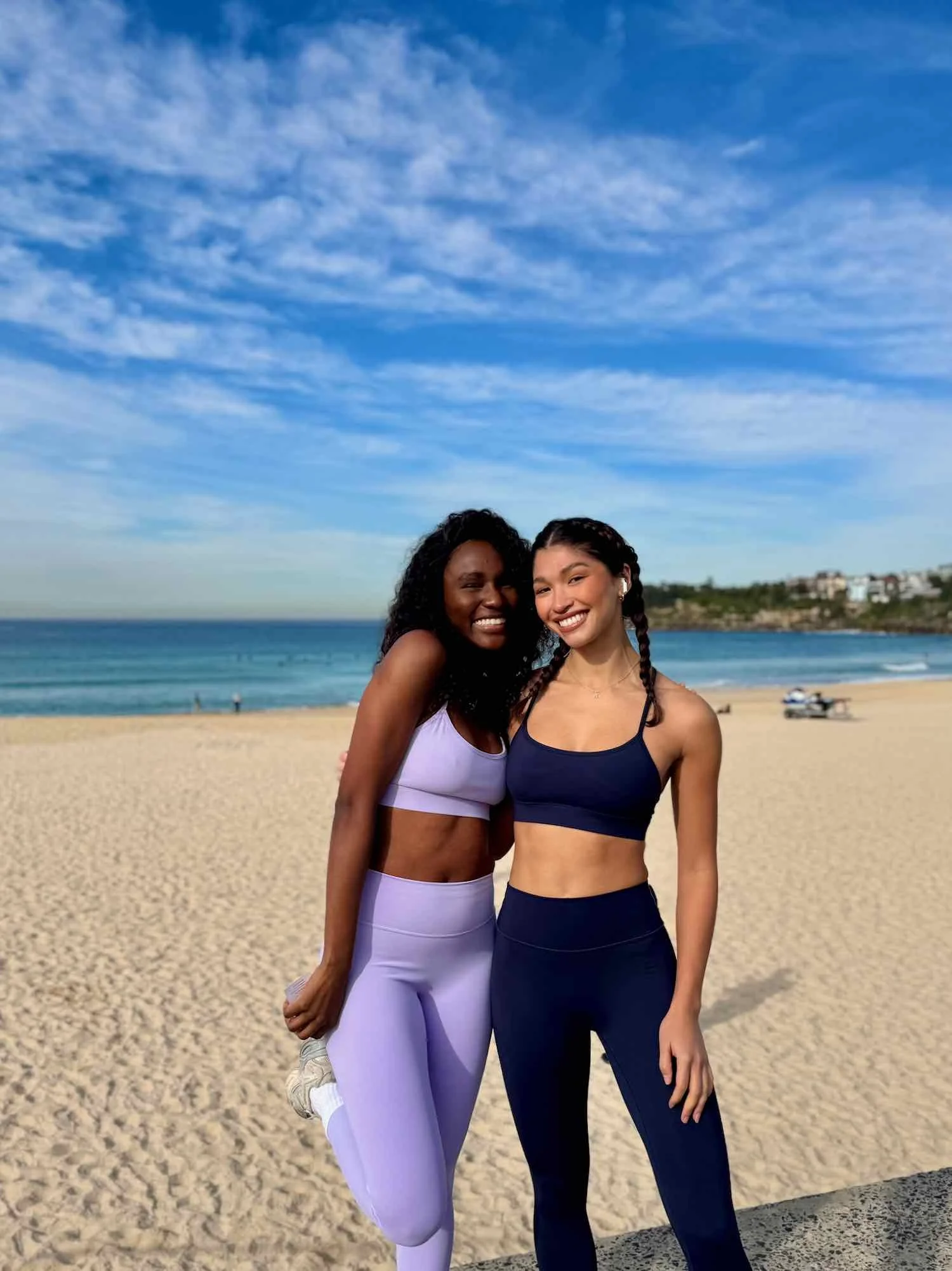 Cora Mbami and Kymberlee Street