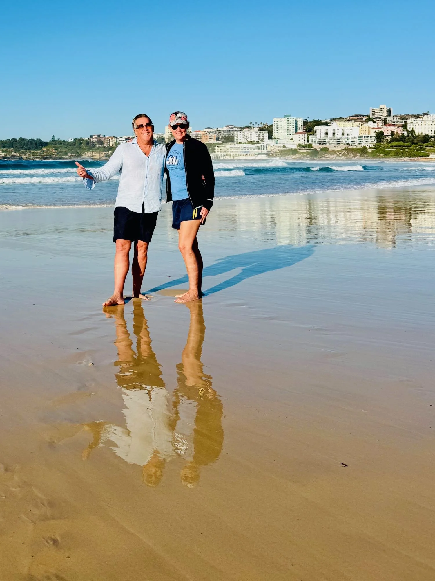 Rex John Walsh and Ingrid Studholme Getting Reflective