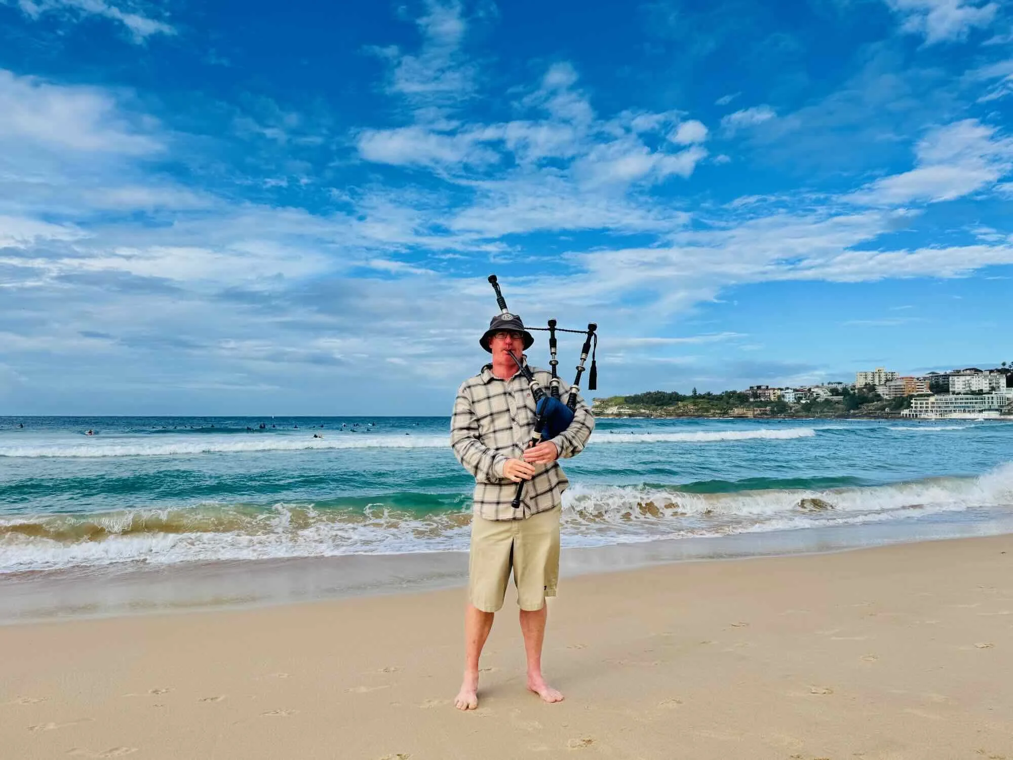 Mike Allen the Bagpiper