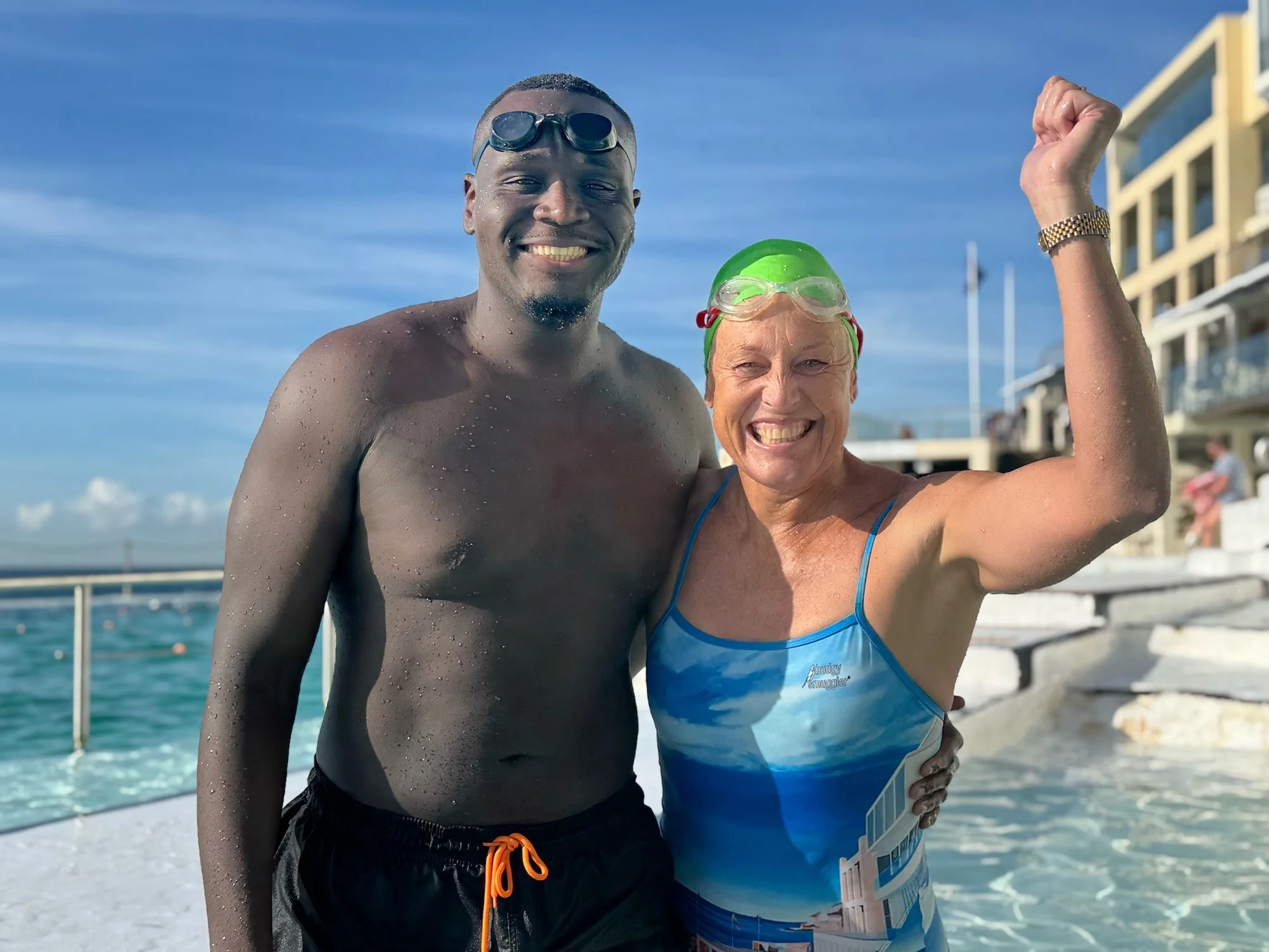 Kingsley Duru and Jo Egan