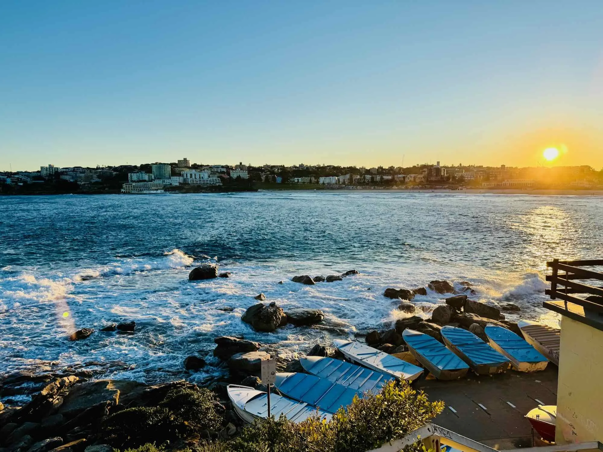 Boats at Ben Buckler