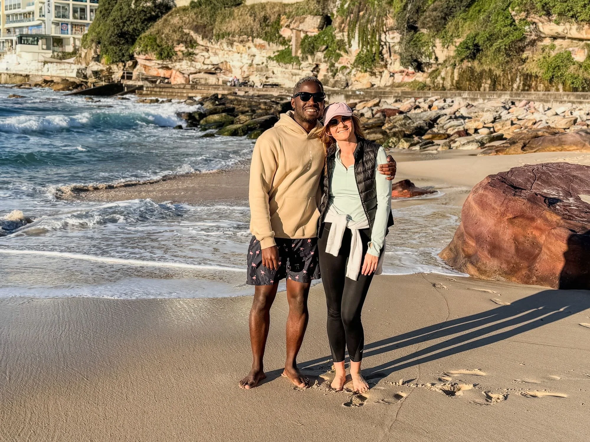 Vincent Maneno and Molly Benjamin